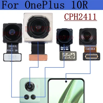  Első és hátsó kamera OnePlus 1+ 10R eredeti hátsó fő felületű ultraszéles makró kameramodul Flex kábel alkatrészek