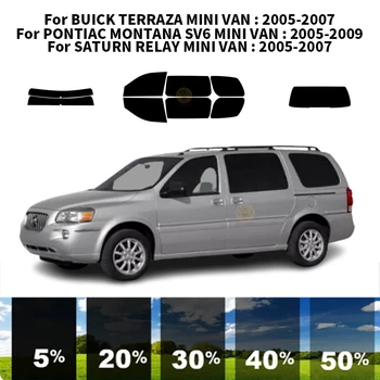 Előre vágott nanokerámia autó UV ablakfesték készlet autóipari ablakfólia BUICK TERRAZA MINI FURGON 2005-2007
