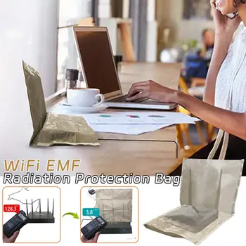 EMF Sugárvédelmi táska Hordozható WiFi router fedél Árnyékolás RF blokkolás 5G Őrizze egészségét és családját Könnyen tisztítható