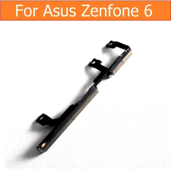 Eredeti hangerő gomb Asus Zenfone 6 A600CG A601CG t00G bekapcsológombhoz Kikapcsoló billentyűzet gomb fém csavarvonalakkal