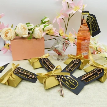 Esküvői cukorkás doboz palacknyitóval Party Backgroun dekoráció esküvőre Születésnapi újévi parti kellékek