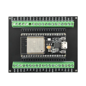 ESP32 bővítőkártya Kompatibilis az ESP32 WiFi-vel Bluetooth fejlesztőkártya NodeMCU-32S Lua 38Pin GPIO bővítőkártya