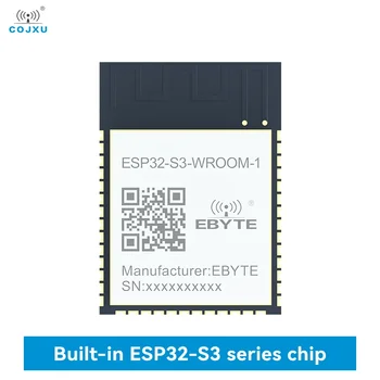 ESP32-S3 Wifi Bluetooth modul CDEBYTE ESP32-S3-WROOM-1 2.4GHz ESP32 Dual Core alacsony energiafogyasztás PCB 20dBm 200M Bluetooth Me