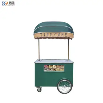  Fagylalt Teljesen felszerelt élelmiszerkocsi teljes konyhával Mobil Food Truck Kávé mobil kávékocsi Pizza kioszk