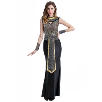 Farsangi parti szexi Kleopátra jelmez nőknek A Nílus egyiptomi királynője jelmezek cosplay Halloween díszes ruha