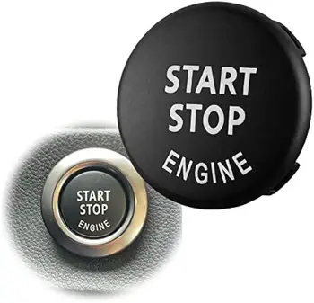 fekete autó motor start stop kapcsoló BMW 1 3 5-ös sorozat E81 E87 E90 E91 E92 E93 E60 E84 E83 E70 E71 E72 E89