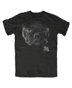 Francia Bulldog póló Fekete kutya kutya Francia bulldog Szórakozás Vicces