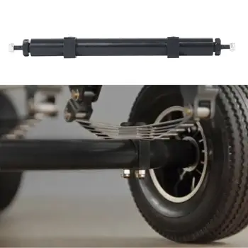 fém motor nélküli hátsó tengely 120mm140mm 1/14 Tamiya RC pótkocsi teherautóhoz DIY módosítás Upgrade alkatrészek