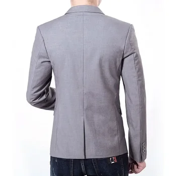 Férfi dzseki Fashion Blazer Masculino méret 4XL Style Plus kabát Terno Men British Casual Male Blazers Brand Fit Slim