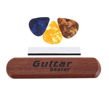 Gitár Fingerboard kiegészítő ütőtábla pótalkatrészek ukulele gitárhoz Hangszerdoboz dob Afrikai dob