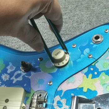 Gitárgomb perselyhúzó csere Luthier kellékek Szerszám gitárgombokhoz és perselyekhez Tartozékok javítása Hangszerek