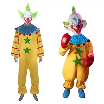Gyilkos bohócok a világűrből Cosplay jelmez jumpsuit ruhák Halloween farsangi ruha