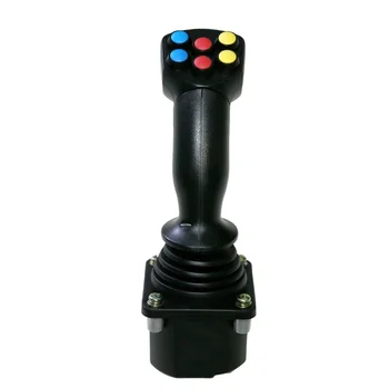 gyári ellátás 2 tengelyes ipari joystick markolatszállítóval XY 2 tengelyes Hall-effektus joystick különféle markolattal