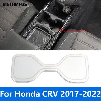 Honda CR-V CRV 2017-2020 2021 2022 rozsdamentes acél pohártartó panel vizes palack matrica Belső kiegészítők Autó stílus