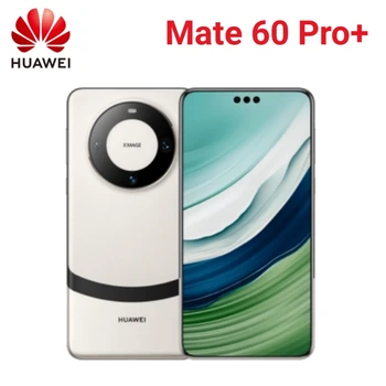 HUAWEI Mate 60 Pro+ Plus okostelefon Kunlun Glass IP68 48MP HarmonyOS BDS műholdas hívás és üzenet Eredeti mobiltelefonok