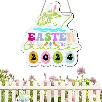 Húsvéti tojás dekoráció Húsvéti fa nyuszi asztali táblák lógó tojásakasztó díszek kötéllel ünnepi ajándékokhoz Parti szívességek