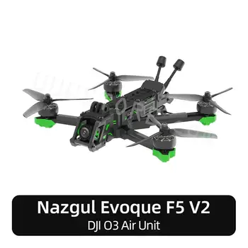 iFlight Nazgul Evoque F5 V2 HD 5inch 6S FPV Racing Drone BNF F5X F5D (Squashed-X vagy DC Geometry)GPS modullal DJI O3 Air Unit
