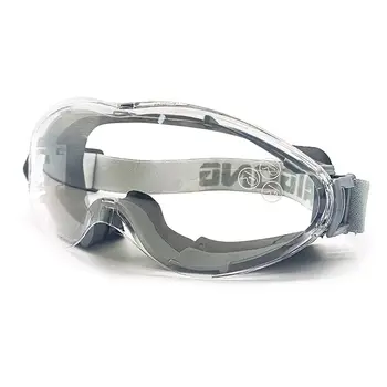 Ipari minőségű védőszemüveg UV védelem ütésálló szemvédő szemüveg Párásodásgátló lencse laboratóriumi kültéri