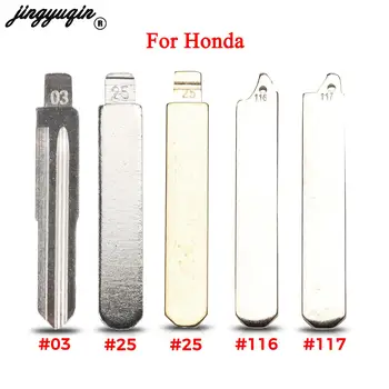 jingyuqin A Honda Accord Fit Odyssey CRIDER(2014 G / A) KD VVDI JMD #117 #116 #25 #03 Flip összecsukható autókulcs Üres penge