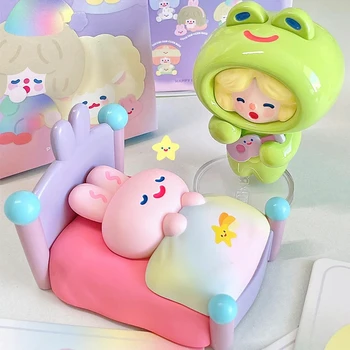 Kawaii Anime figura Rico Boldog álom modell babák figurák figurák Pvc akciófigurák Aranyos dekoratív gyűjthető lányok születésnapi játékok gif