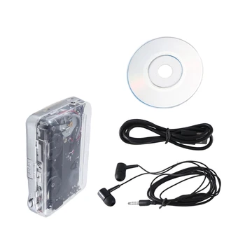 Kazettás lejátszó szalag MP3 Audio Music Converter USB rögzítés laptopokhoz és személyi számítógépekhez