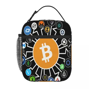 Kriptovaluta Bitcoin Chainlink Xrp Ethereum ebédtáskás ebédtáskás táskás uzsonnás doboz Uzsonnás doboz Gyerekek