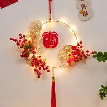 Kínai dekoráció Ünnepi medálok Szerencsés díszek Újév Tavaszi Fesztivál Party Beltéri kellékek DIY kézzel készített 1