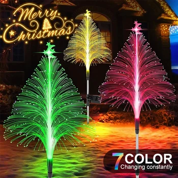 kültéri napelemes karácsonyi úttest fények színes napelemes változó LED dekoráció IP65 vízálló kerti lámpák udvarra és kertre