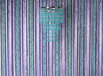 Lavender Blues csillár Színes gyöngyös lila fotóstúdió háttér Kiváló minőségű számítógépes nyomtatás party fotó háttér