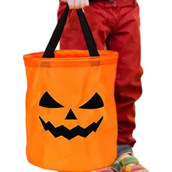 LED világító Halloween ajándék táskák Halloween party táskák többcélú újrafelhasználható trükkös táskák gyerekeknek Halloween party