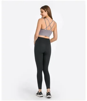 Lulu helyettesíti a hát nélküli melltartót Női fehérnemű Fancy Outdoor Jogging Yoga Sports Tops Fitness Workout melltartó