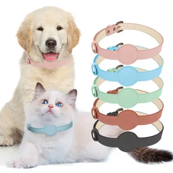 Macska nyakörv 2022 Új kisállat PU ultra szálas kutya pozicionáló nyakörv Macska és kutya hordozó kellékek nyakörv macska nyakörv játék vezetékek