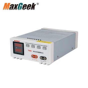 Maxgeek T-681 0-55V / 84V lítium akkumulátor kapacitás teszter többfunkciós teszter nagyfelbontású digitális kijelzővel