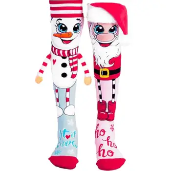 Mikulás zokni Karácsonyi kompressziós zokni szerelmesei Karácsonyi zokni Hangulatos papucs zokni Karácsonyi bolyhos zokni télen Újévi zokni