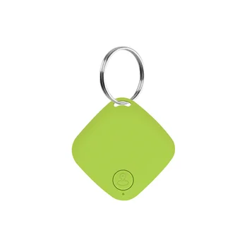 Mini GPS nyomkövető Bluetooth elveszett eszköz kulcsa kisállat mobiltelefon elveszett eszköz elleni intelligens helymeghatározó zöld