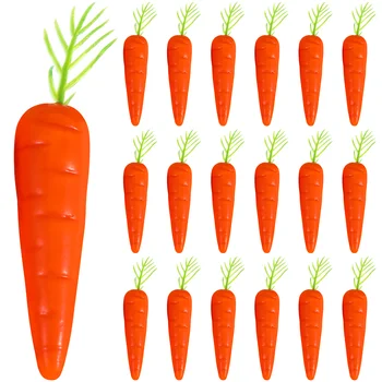 Mini sárgarépa szimuláció Kis sárgarépa modellek Játékok Húsvéti díszek Kellékek Dekorok Szimuláció Sárgarépa Mini sárgarépa Zöldségek