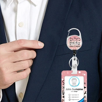 Minimalista zsinór kulcsokhoz Lánc azonosító Hitelkártya borító Belépő Mobiltelefon Charms Nyakpántok ID jelvénytartó Kulcs kiegészítők