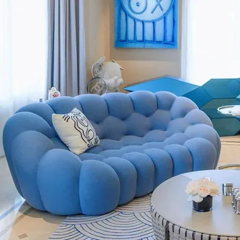 Modern moduláris kanapé Lazy Lounge Design Egyéni ívelt kanapé sarok Kreatív háttámla támaszték Muebles bútorok Nappali