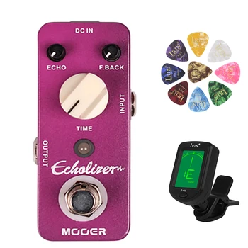 Mooer MDL3 Echolizer gitár effekt pedál tiszta analóg áramkör sima késleltetésű hang pedál gitár kiegészítők