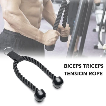 Nagy teherbírású tricepsz kötél lehúzó bicepsz izomedző kötél