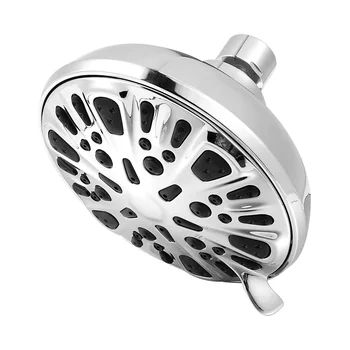 Nagynyomású zuhanyfej - 4,5 hüvelyk esőzuhanyfej - 9 permetezési beállítás - Zuhanyfejek a fürdőszobában (42 fúvóka)