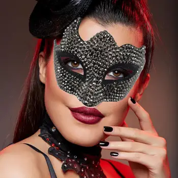 Nemsemleges álarcos maszk Álarcos fejfedők Könnyen viselhető Halloween kiegészítők a lenyűgöző Halloween partik szalagavatóihoz