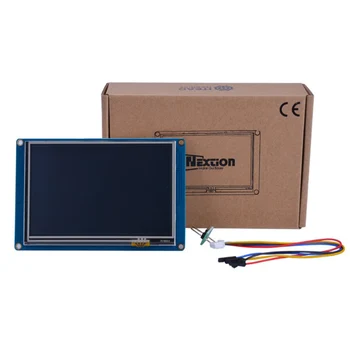 Nextion 5.0 HMI intelligens TFT érintőképernyő NX8048T050 5 hüvelykes LCD Smart USART UART sorozat Raspberry Pi-hez