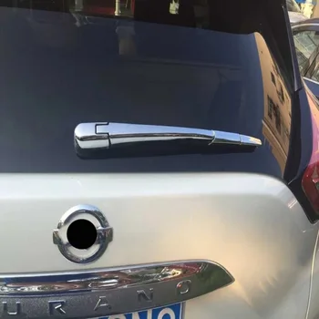 Nissan Murano 2015-2018 ABS króm autó hátsó ablaktörlő burkolat burkolat matrica Külső króm stílus tartozék