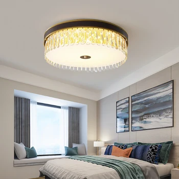 Nordic style hotel villa E14 kristálylámpa hálószoba világító lámpa nappali mennyezeti kristály lámpa éttermi lámpa nagykereskedelem