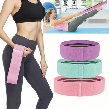 Női rugalmas szalagok Fitnesz ellenállási szalagok Jóga Pilates Csípőkör expander szalagok Edzőtermi edzés Otthoni edzőfelszerelés