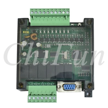 PLC ipari vezérlőpanel FX1N-14MR 8 bemenet 6 Relé kimenet vezérlő programozható modul