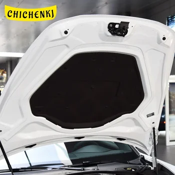 Porsche Panamera 970 2010-2022 autó hő hangszigetelés pamut első motorháztető motor tűzfal szőnyeg fedél zajcsökkentő