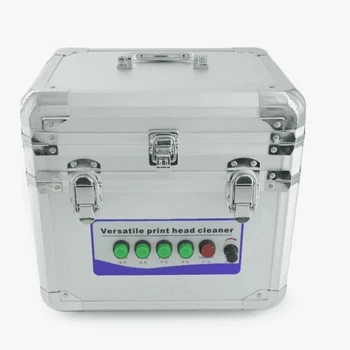 Praktikus és robusztus professzionális nyomtatófej-tisztító gép Ultrahangos tisztítás 510/512 tintasugaras nyomtató UV gép