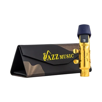 Professional Jody tenor szoprán alt szaxofon fém fúvóka arany lakk fúvóka szaxofon Aisiweier szájrészek 56789